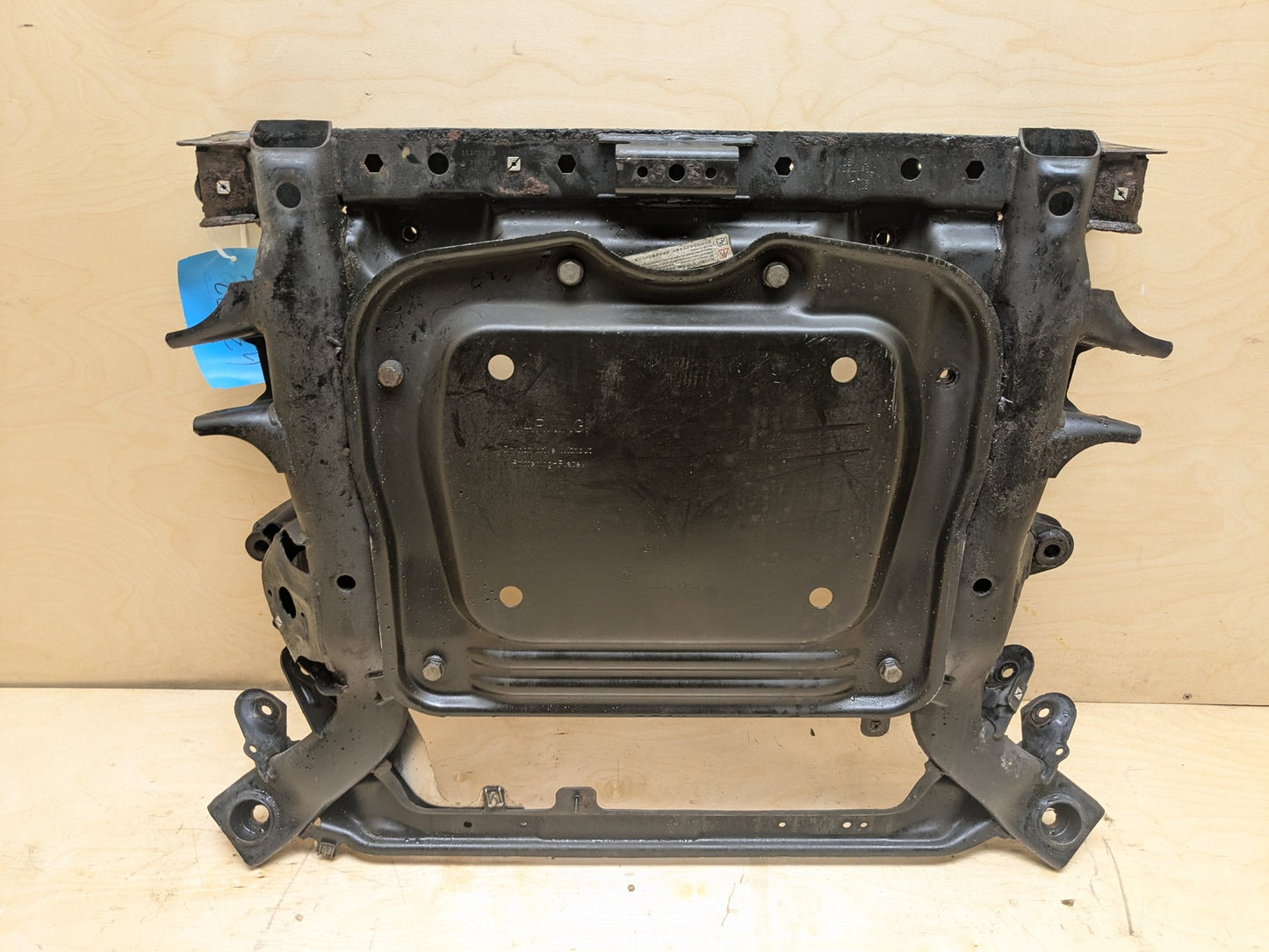 06-11 BMW 328i E90 AWD Front Axle Support Crossmember Subframe PN: 6776763