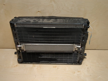 2019 - 2026 BMW 330i G20 Radiator Cooling Condenser Fan Shroud Assembly SET 8666817 B46B20O1