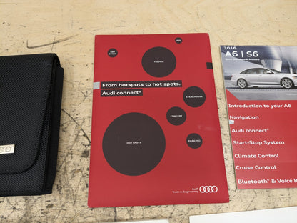 2012-2018 Audi A6 C7 Owners Instruction Manual Book SET OEM