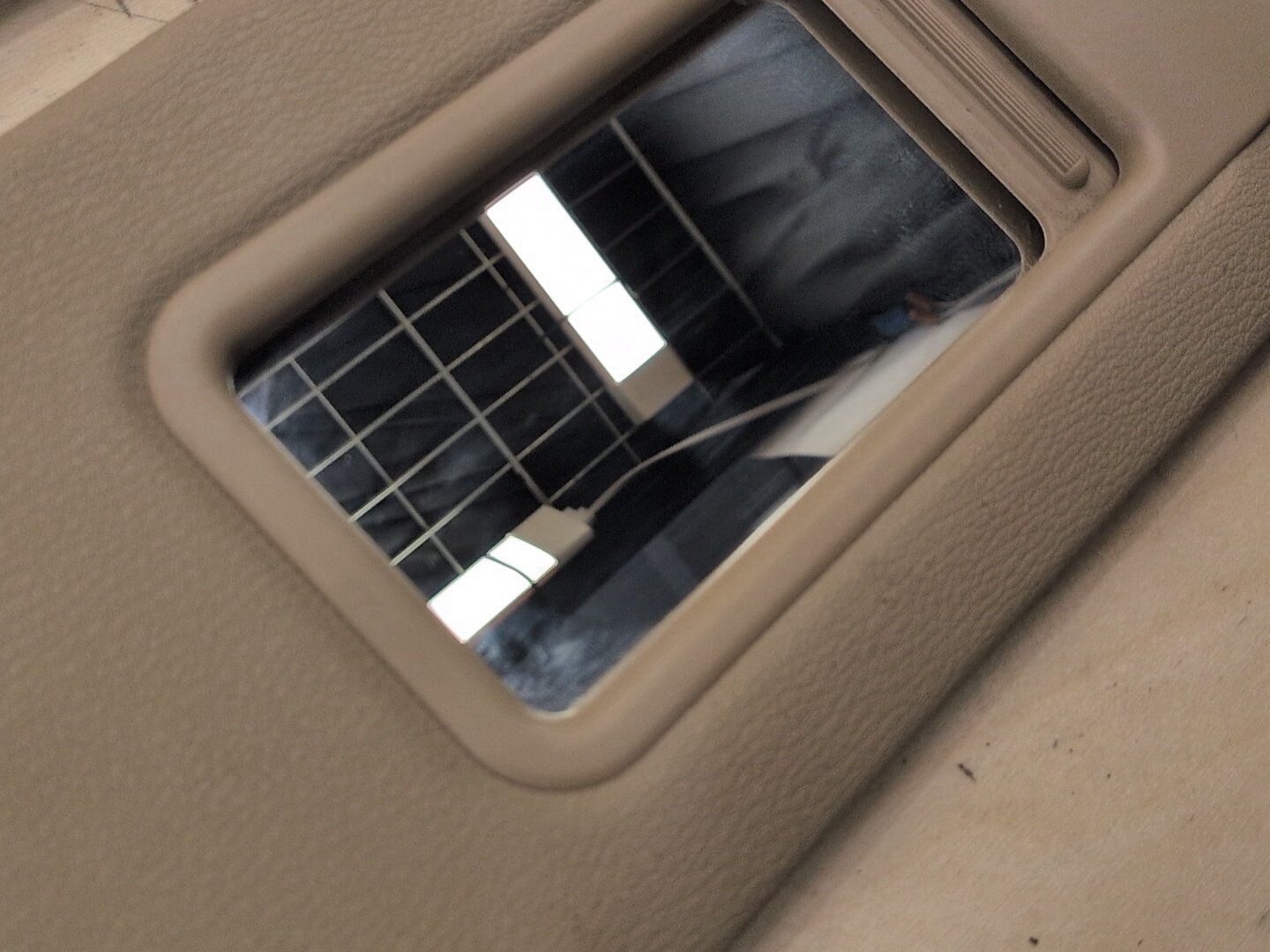 2011-2016 BMW X3 F25 Front Left Right Sun Visor SET 7263571