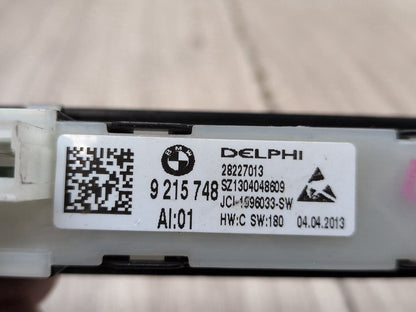 OEM BMW F02 F10 528 535 740 750 Front Right Passenger Seat Memory Control Switch