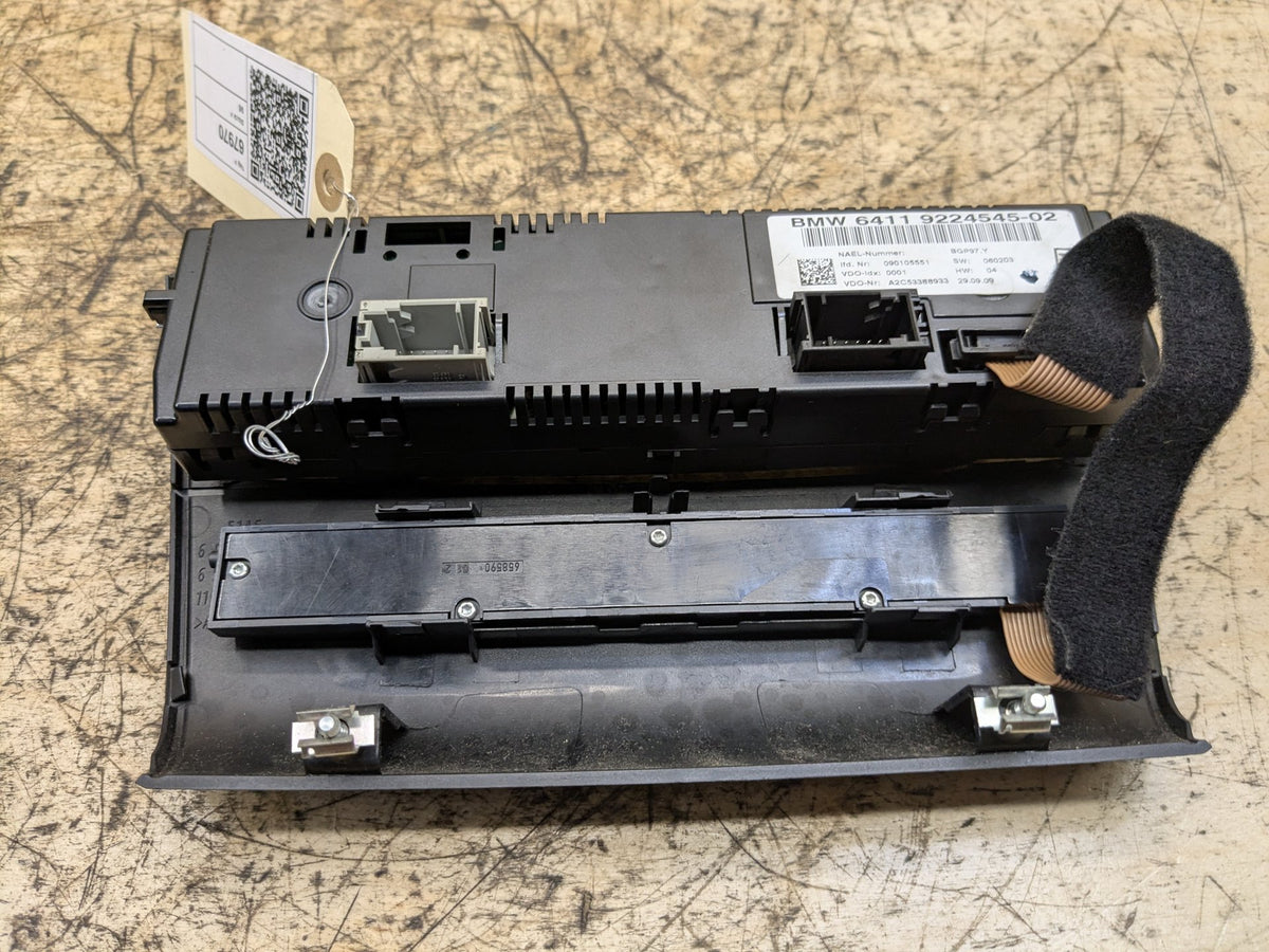 OEM BMW E82 E88 E90 E92 E93 M3 AC Air Conditioning Seat Climate Control Switch