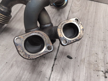 OEM BMW F06 F10 F85 F90 F95 X5M X6M M5 M6 Left Right Turbo Exhaust Manifold SET