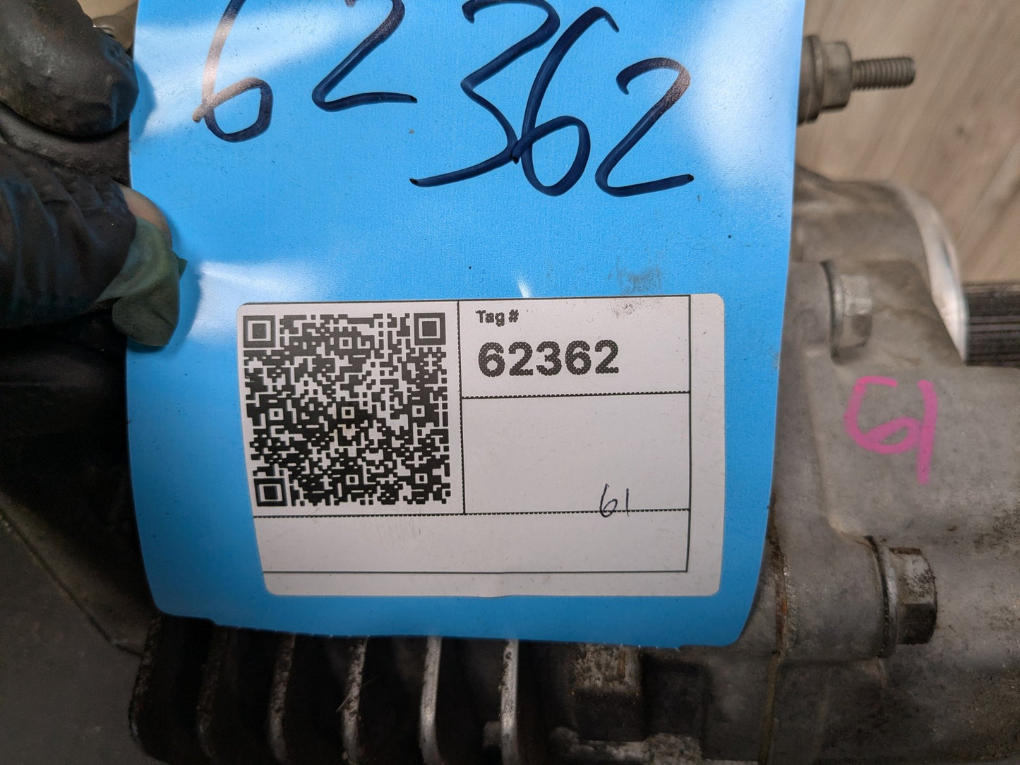 2015 Audi Q3 CCTA Transmission Transfer Case 100448k