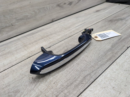 19-21 OEM BMW G30 F90 M5 M8 X5 COMFORT ACCESS Rear Right Door Handle Blue