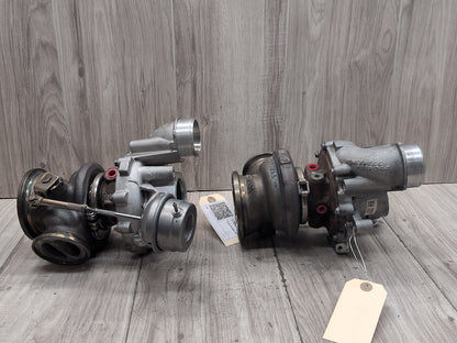 OEM BMW F06 F10 F12 F13 F85 F86 M5 M6 X5M Engine S63 Turbos Turbocharger SET 97K