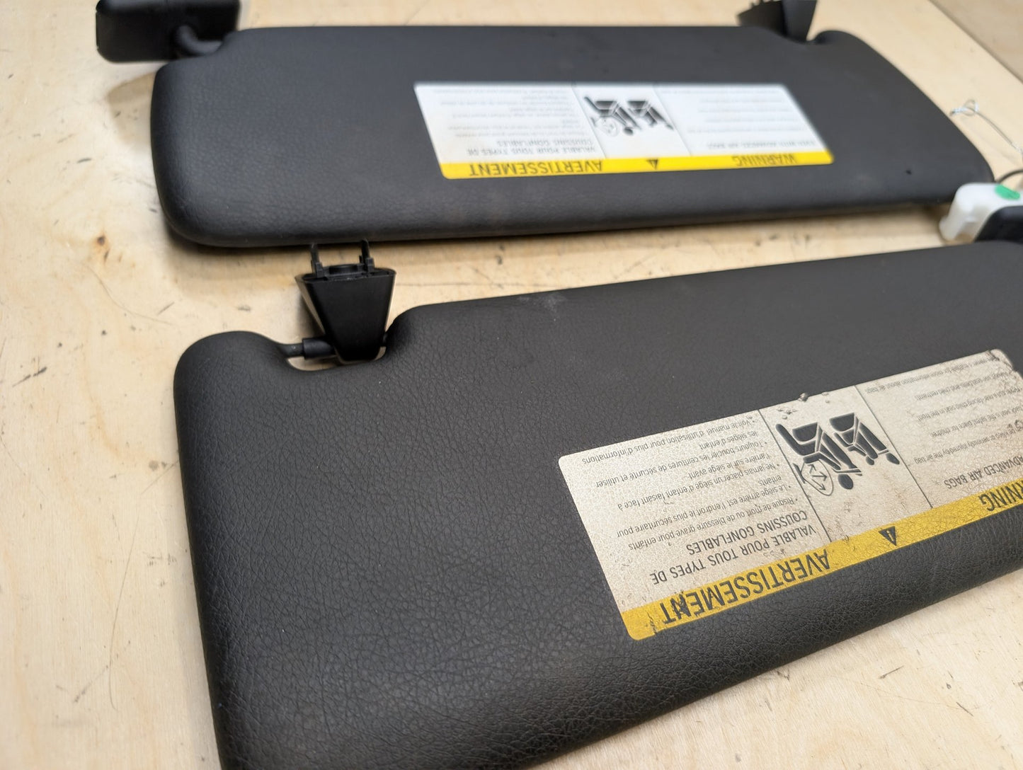 2012-2018 BMW 328i F30 Front Left Right Sun Visor SET 7313611