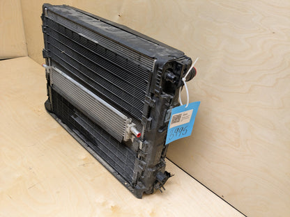 2019 - 2026 BMW 330i G20 Radiator Cooling Condenser Fan Shroud Assembly SET 8666817 B46B20O1