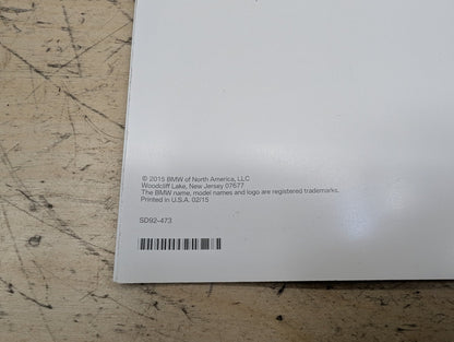 2011-2016 BMW X3 F25 - Owners Instruction Manual Book SET PN: 2285793