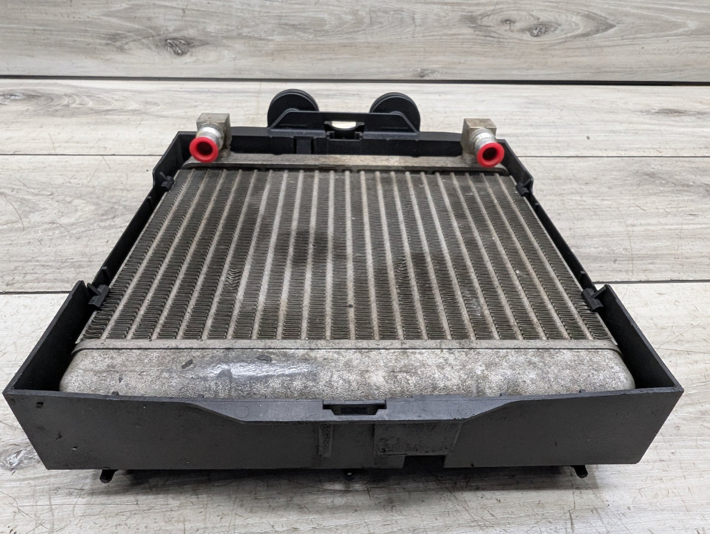OEM BMW F02 F06 F10 F13 535 550 Front Right Passenger Auxiliary Coolant Radiator