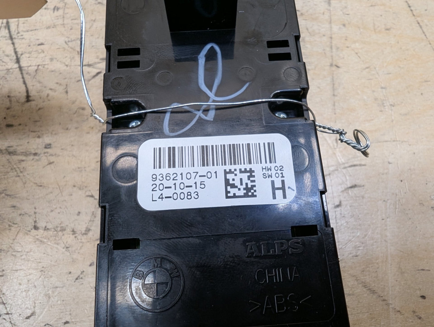 2011-2016 BMW X3 F25 Front Left Driver Door Master Window Switch 9362107
