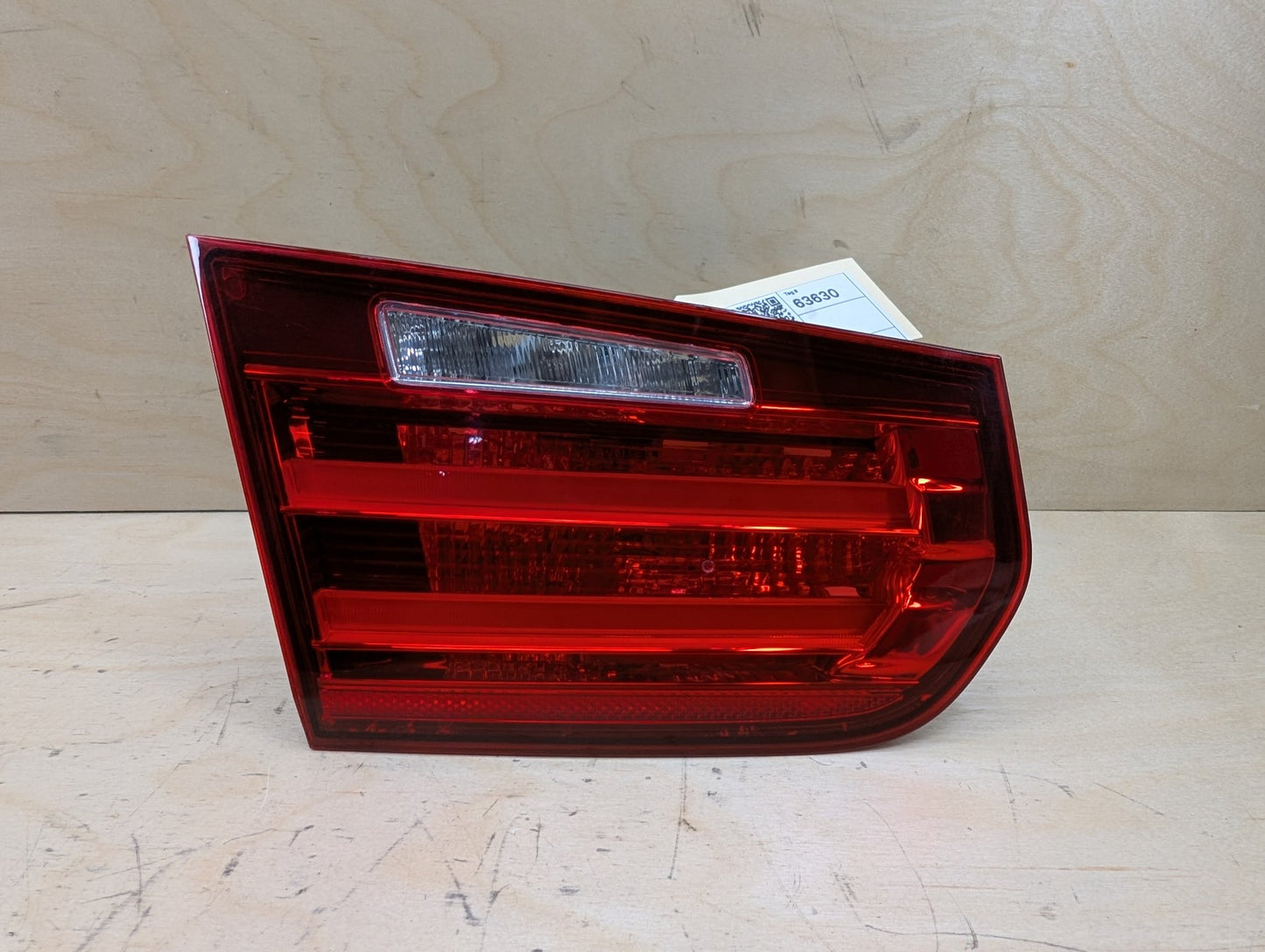 12-15 OEM BMW F30 F31 F80 328 335 M3 Rear Left Driver Side Inner Tail Light Lamp