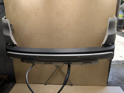 19-23 OEM BMW G05 X5 Rear Bumper Cover Panel w/ Diffuser COMPLETE White A96