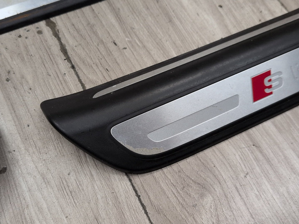 2015-2018 Audi Q3 8U Front Rear Left Right Scuff Plate Door Sill SET 8U0853376A