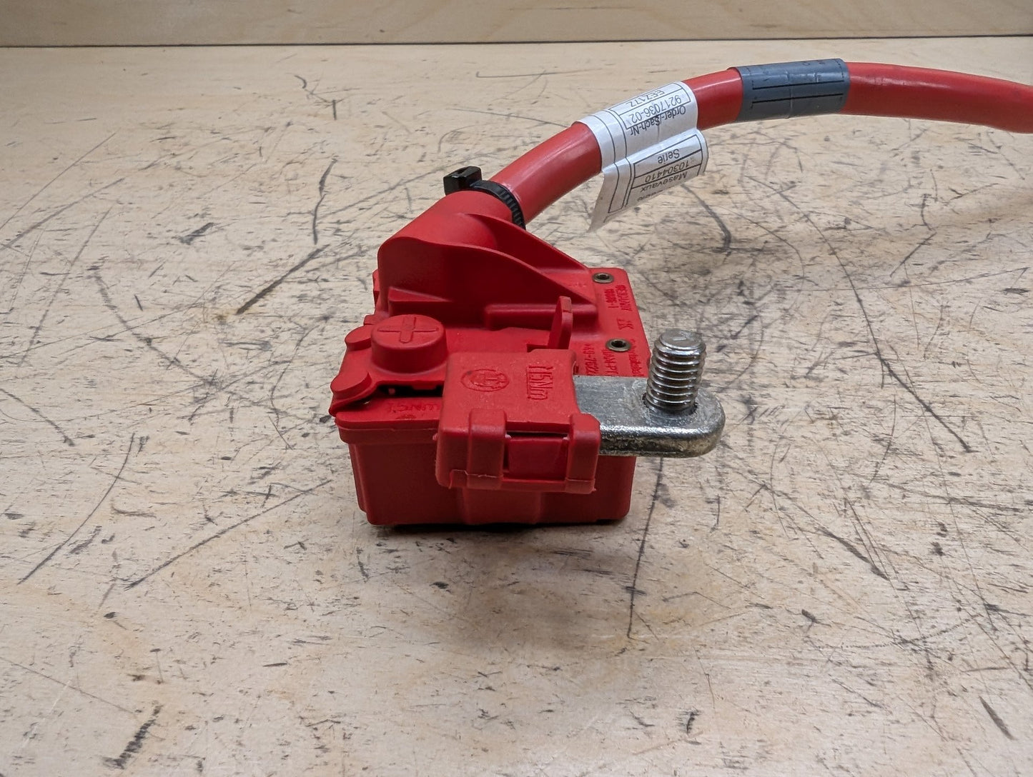 OEM BMW F02 F06 F10 F12 F13 M5 M6 Battery Plus Pole Terminal Positive Red Cable