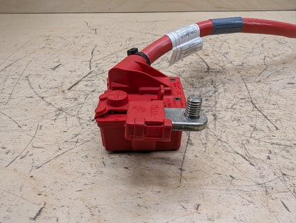 OEM BMW F02 F06 F10 F12 F13 M5 M6 Battery Plus Pole Terminal Positive Red Cable