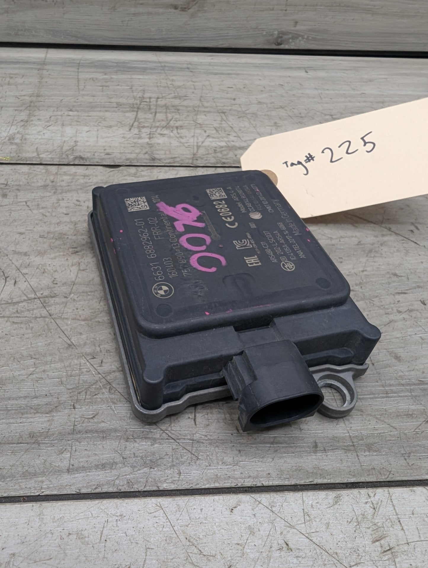 16-19 OEM BMW G11 G12 740i 750i ACC Active Cruise Control Radar Sensor FRR-02