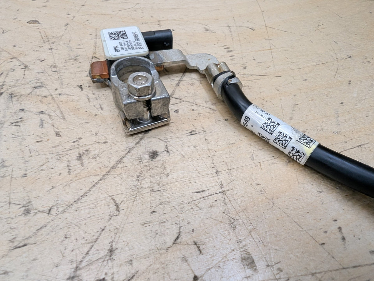 OEM BMW G01 G12 G30 X3 530 540 M550 Negative Battery Cable Terminal IBS Sensor