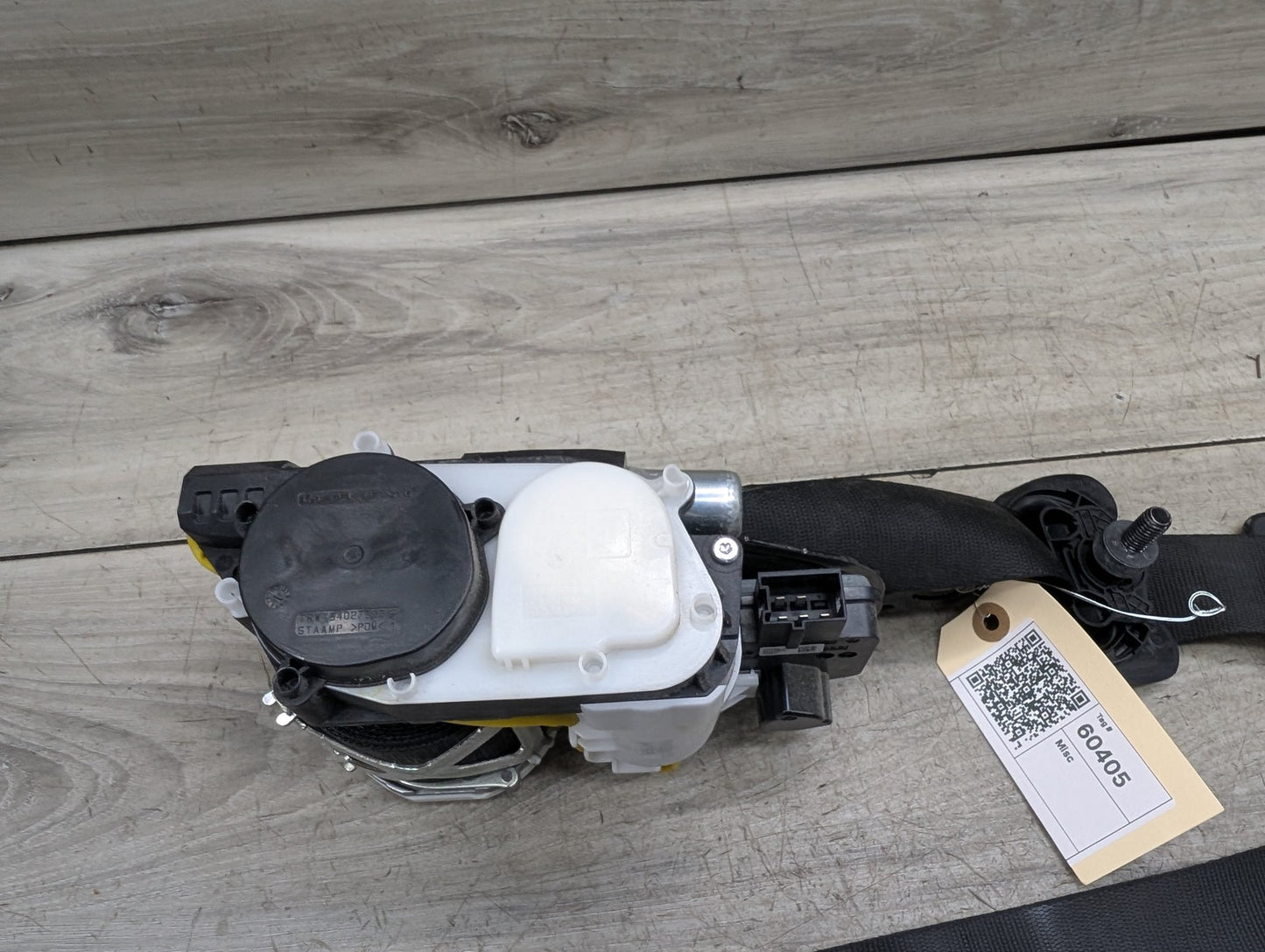17-23 OEM BMW F90 G30 530 540 M550 M5 Front Left Driver Seatbelt Retractor Black