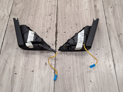 2016-2022 BMW 750i G12 Front Left Right Door Triangle Corner Speaker Assemblys SET 7458447