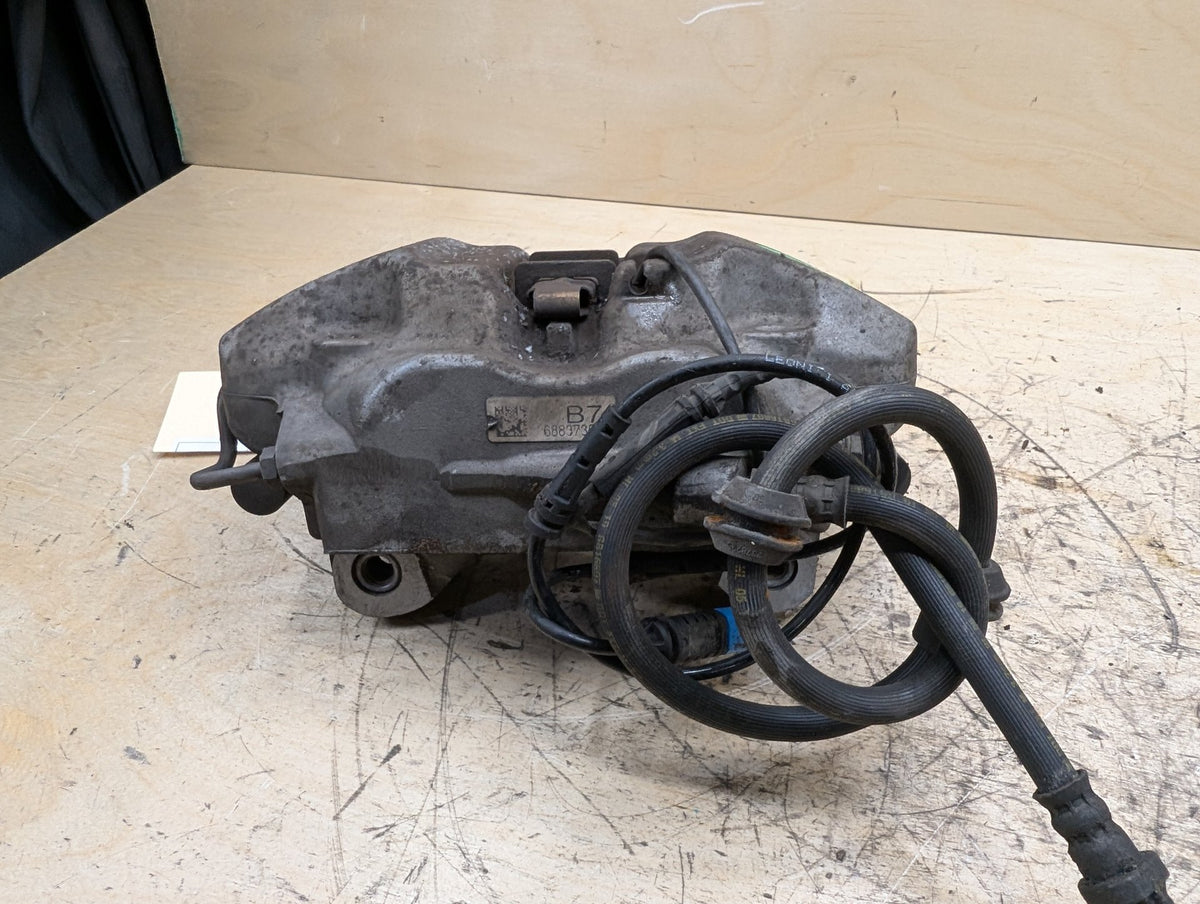 17-20 OEM BMW G11 G12 G30 540 740 750 Front Left Driver Brake Caliper Gray