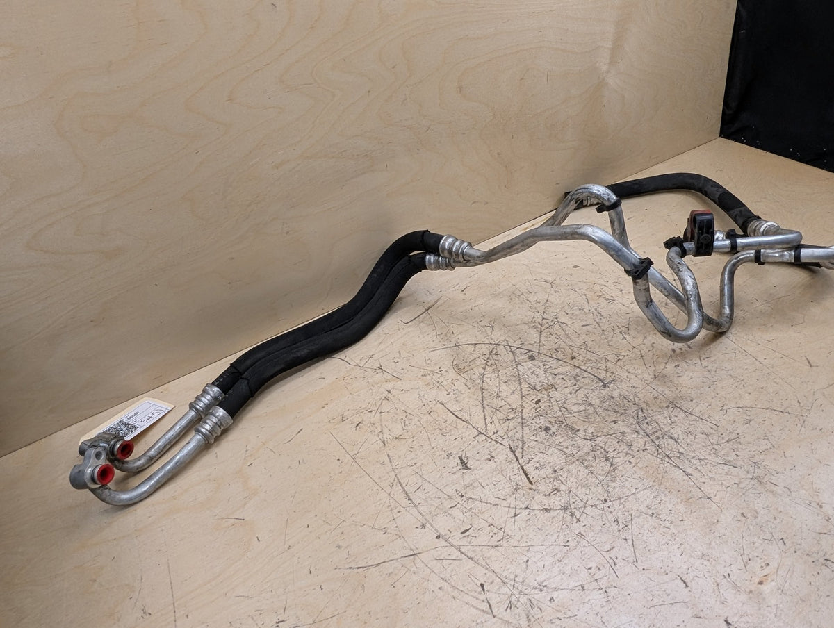 2010-2017 BMW F07 535i GT xDrive N55B30M0 Engine Oil Cooler Line Return Flow SET 7636941