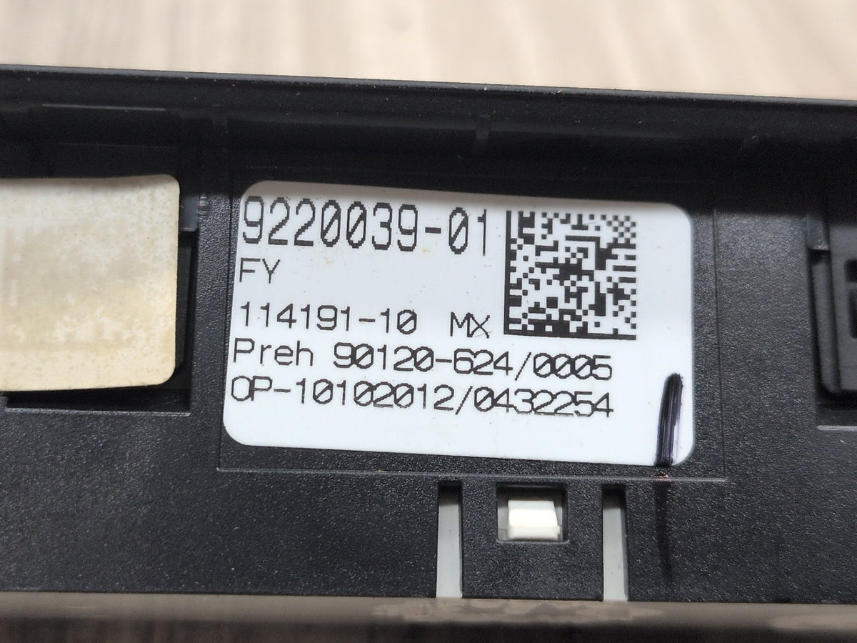 OEM BMW F02 F06 F10 F13 M5 Lane Assist Departure Driver Assist Control Switch