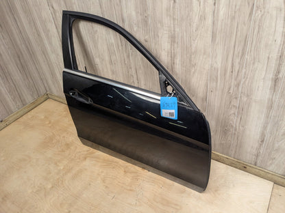 10-16 Mercedes-Benz Sedan W212 Front Right Passenger Door Shell Panel Black 040
