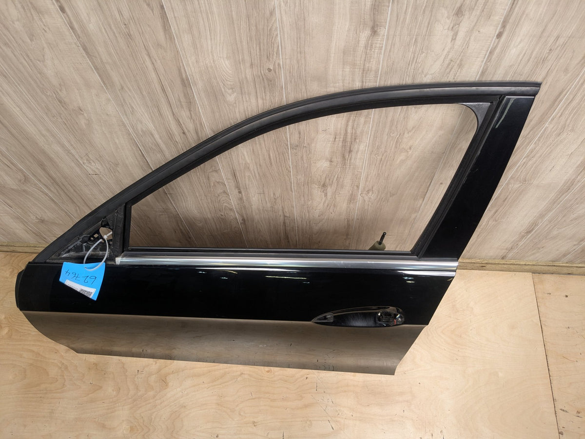 10-16 Mercedes-Benz Sedan W212 Front Left Driver Door Shell Panel Black 040