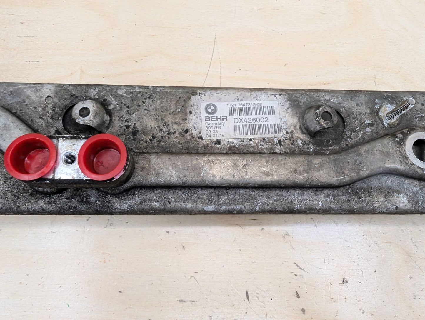 07-19 OEM BMW E70 E71 F15 F16 X5 X6 Auto Transmission Oil Cooler Heat Exchanger