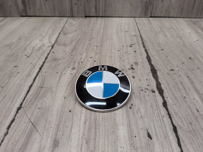 OEM BMW E82 E92 F02 F10 F22 F30 F44 F82 Rear Trunk Lid Round Emblem Logo 82MM