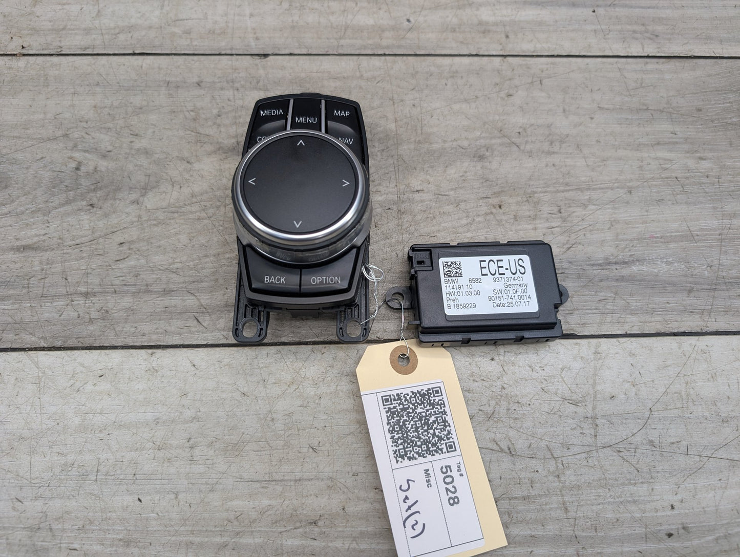 OEM BMW F15 F22 F30 F32 F80 F82 iDrive Navigation Controller Knob NAV Button NBT