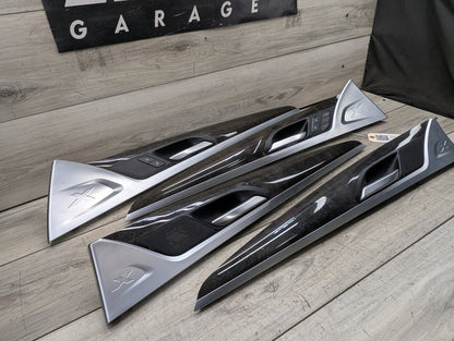2018 - 2024 BMW X3 G01 Front Rear Left Right Exterior Door Trim Molding SET  B58B30O1