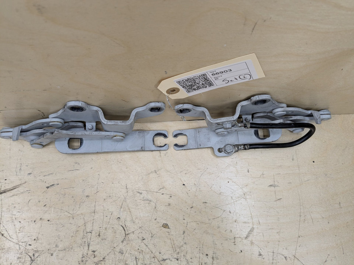 2007-2013 BMW 335i E92 Hood Bonnet Hinges SET 7210677 OEM