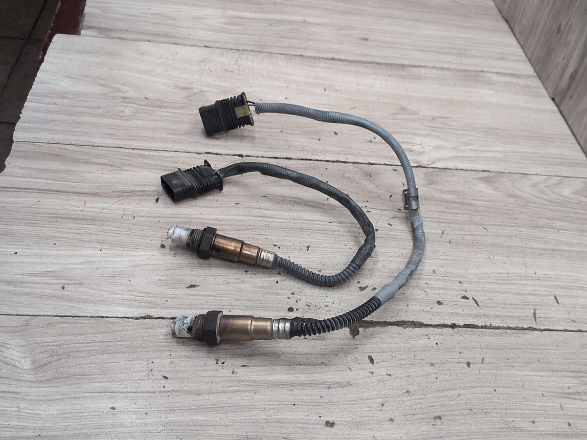 2012-2018 BMW 320i F30 Cat Catalytic Oxygen O2 Lambda Probe Sensors SET 7589121 PAIR OEM