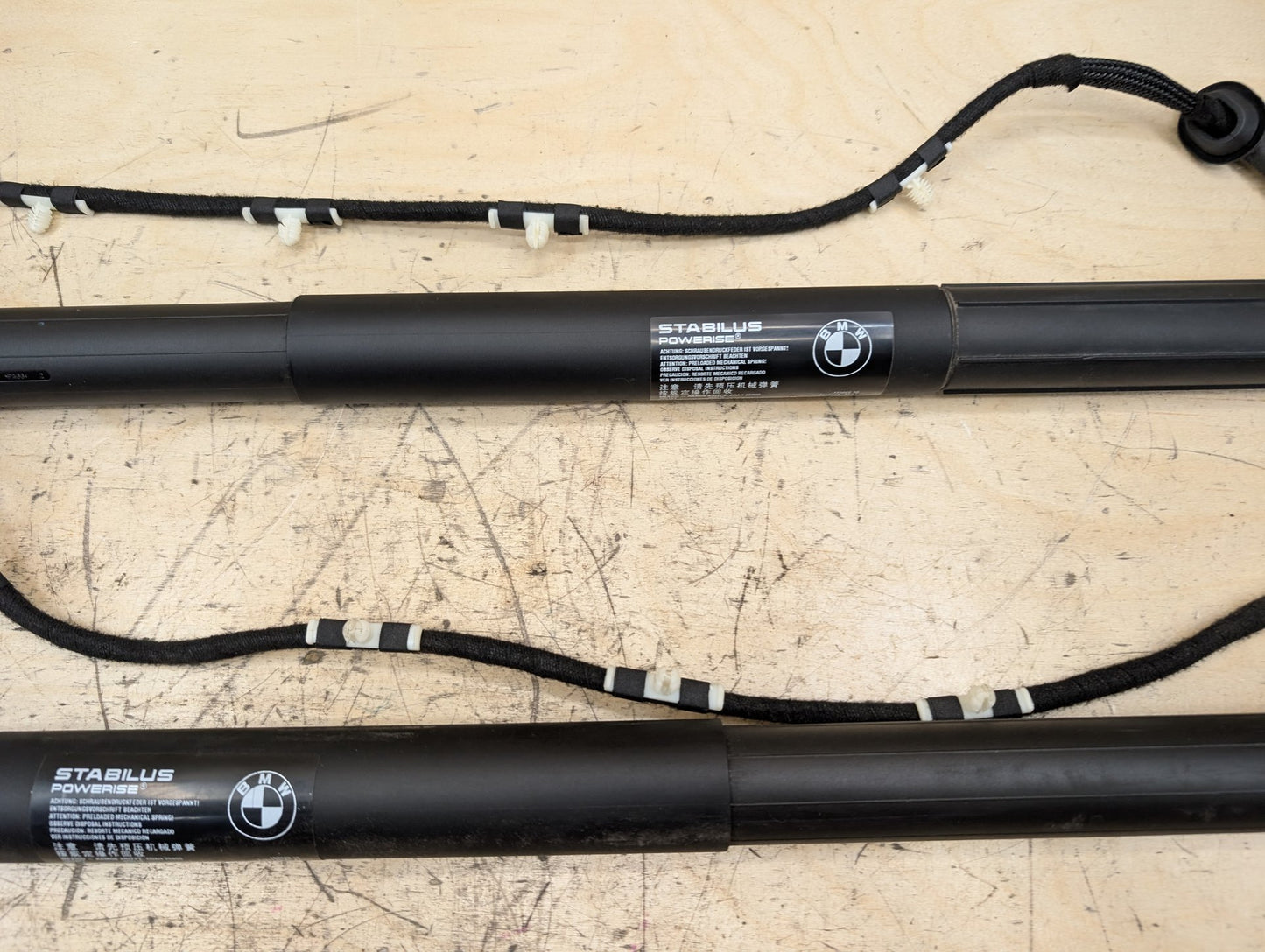 2011-2016 BMW X3 F25 Rear Left Right Liftgate Trunk Lid Strut Shock Supports SET 7432843