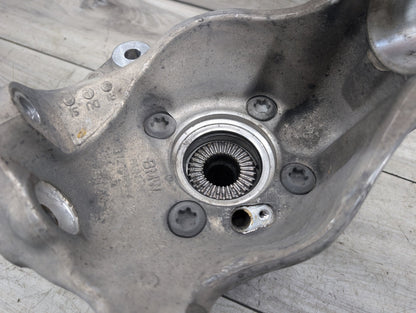2014-2019 BMW F34 3 Series Front Left Driver Spindle Hub Carrier Knuckle OEM