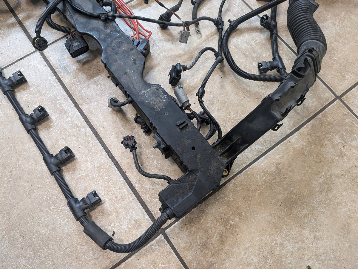 2004-2010 BMW E64 M6 S85B50A Engine Motor Ignition Injector Wiring Wire Harness 7838569