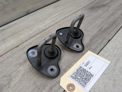 OEM BMW F90 F97 G01 G05 G06 G07 G12* G30 X3 X5 Hood Safety Latch Hook Pair SET