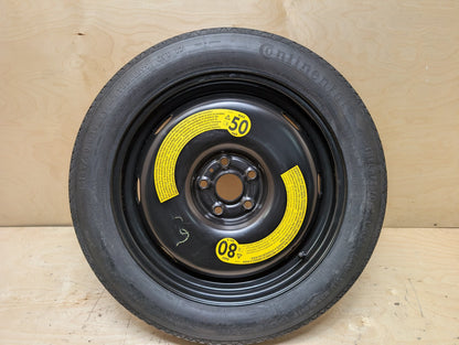 15-18 OEM Audi Q3 18x4 ET27.5 Emergency Spare Wheel Rim Tire PN: 5N0601027E