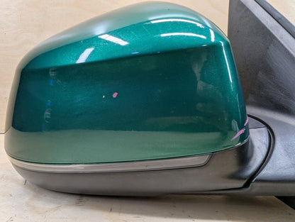15-19 OEM BMW F16 X6 Right Passenger Side Mirror Assembly Heated Auto Dip