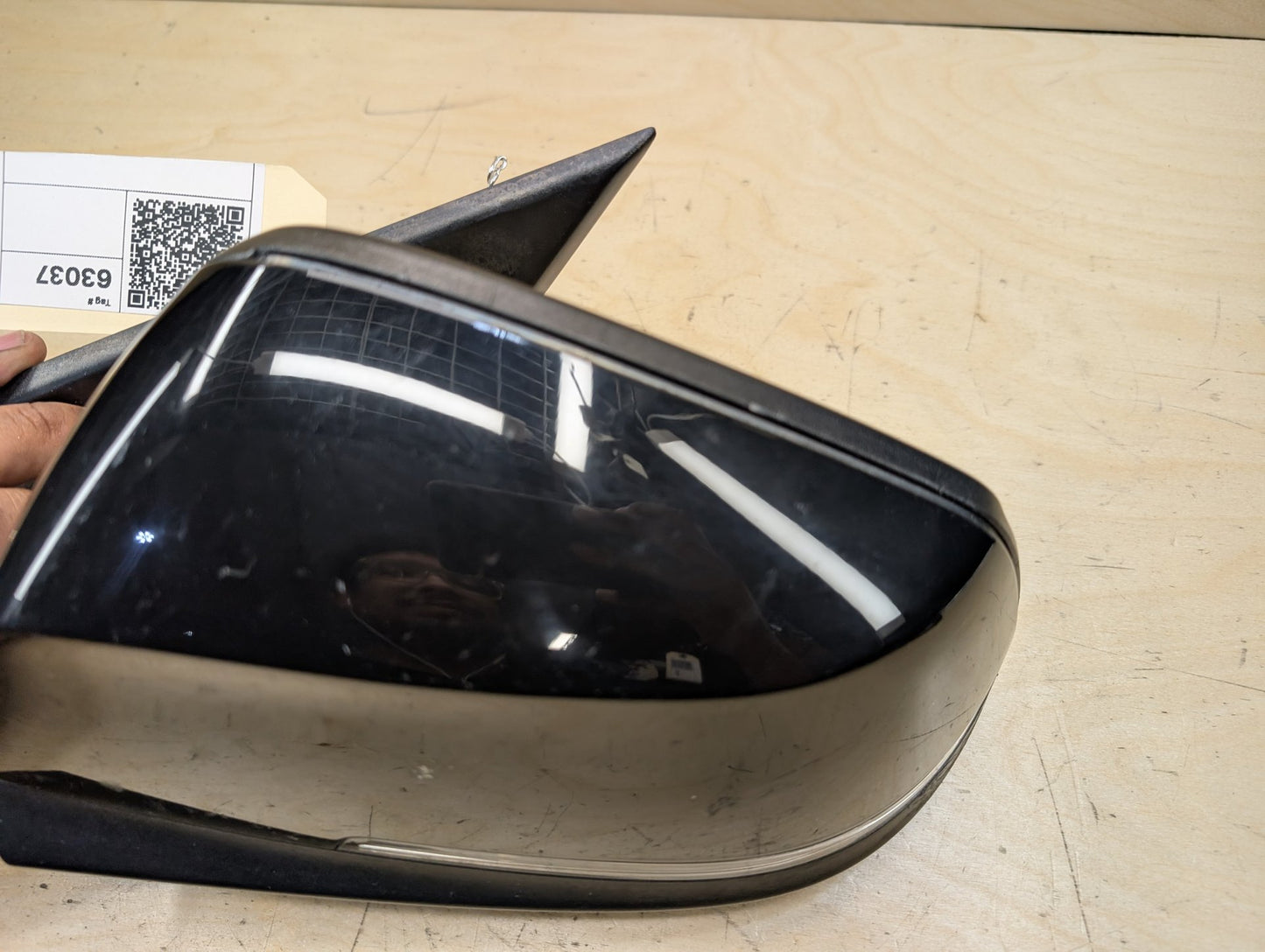 12-15 OEM BMW F30 F31 328 335 Left Driver Side Mirror Heated Auto Dip