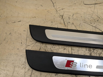 2012-2018 Audi A6 C7 Scuff Plate Door Sill SET 4G0853373B OEM
