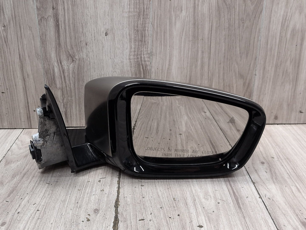 OEM BMW G30 530 540 M550 Right Passenger Side Mirror Blind Spot SHADOW GLOSS