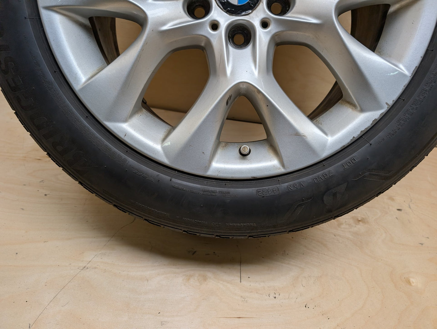 07-13 OEM BMW X5 E70 Wheel Rim 19x9 ET:48 LA Star Spoke Style 334