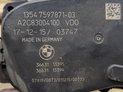 OEM BMW E90 F22 F30 F80 Engine N55 S55 Throttle Body Unit Valve Module Actuator