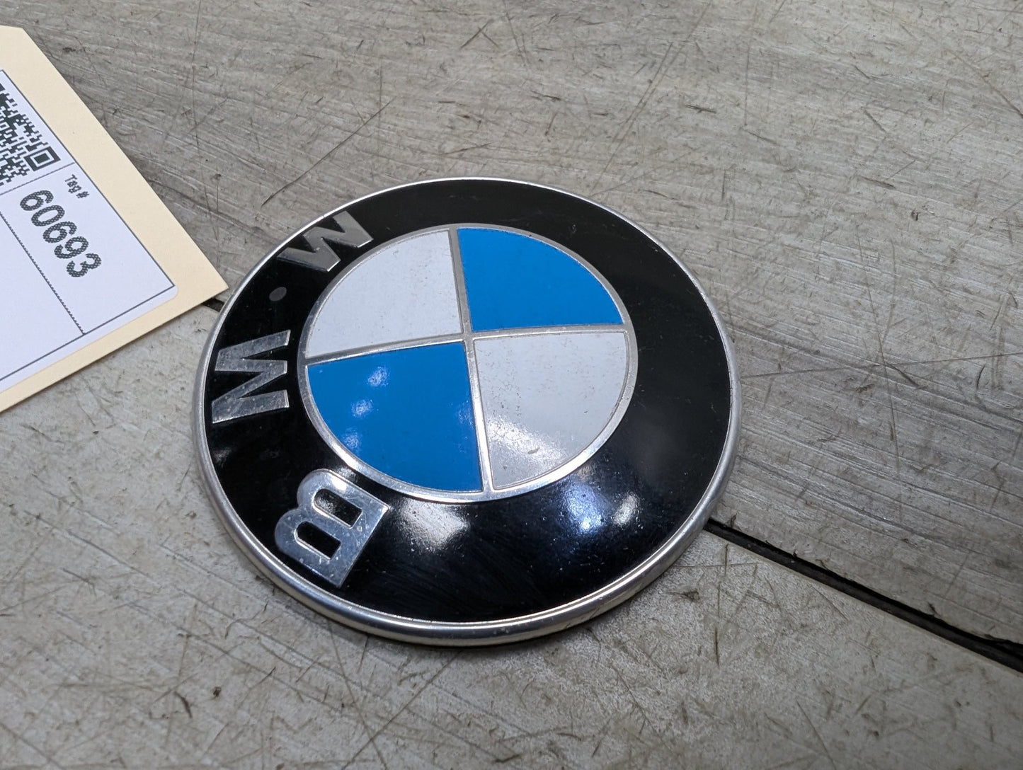 OEM BMW E85 F06 F10 F12 F13 Hood Trunk Emblem Badge Symbol Logo D=82 MM 7057794