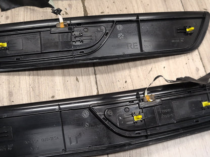2012-2018 BMW M6 F06 Front Rear Left Right Scuff Plate Door Sill SET 7277249 OEM