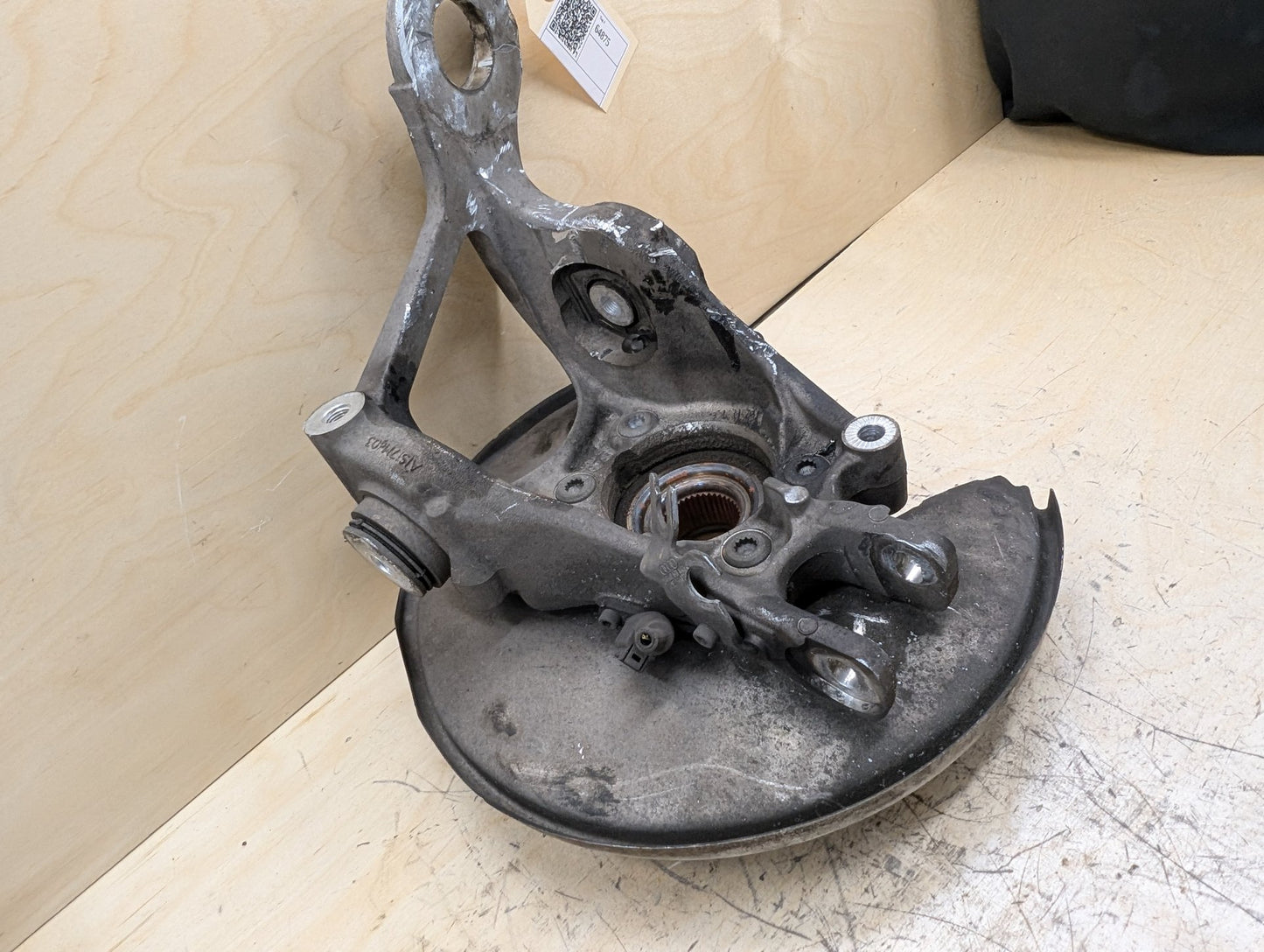 2011-2017 Audi RS5 8T Rear Right Passenger Spindle Knuckle w/ Bearing 8K0505432AS OEM