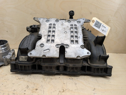 2012-2018 BMW 328i F30- Engine Motor Intake Manifold W/ Throttle Body & Sensor PN: 7588126